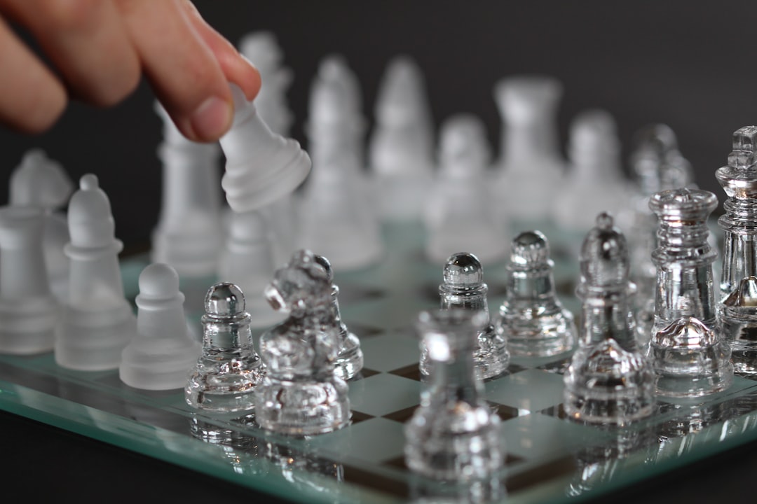 Strategic thinking represented by chess pieces in warm cinematic lighting